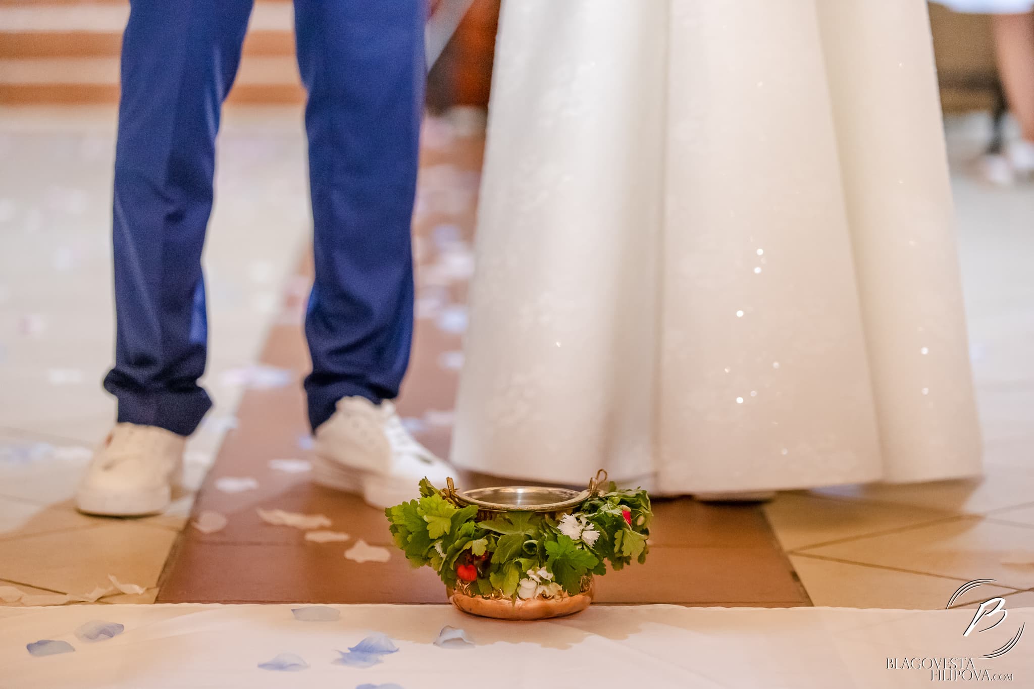 Guests dancing together